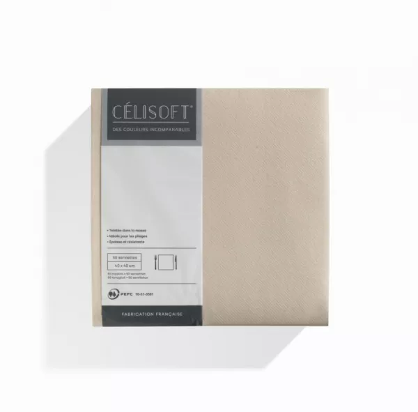 800 Serviettes Intiss� 40x40 LIN