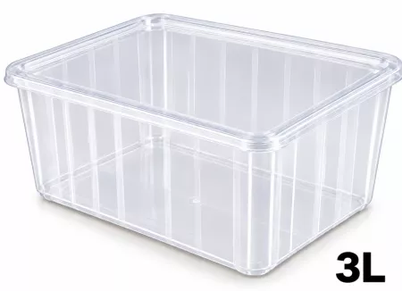 90 Cartybox Cristal PP Inject&eacute; 3L