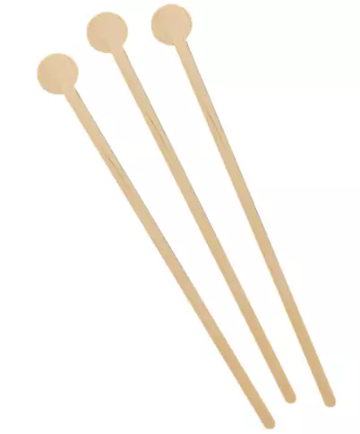 AGITATEURS \ LONG DRINKS\  0,5/2x15x0,16 CM NATUREL BOIS (100 UNIT�)