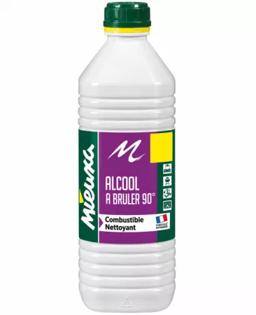 ALCOOL A BRULER 90&deg; 1L