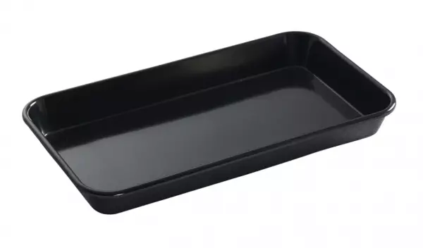 BAC A VIANDE MELAMINE NOIR 350X250X40mm 