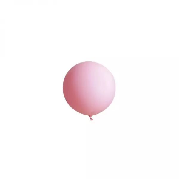 BALLON GEANT UNI ROSE 90 CM