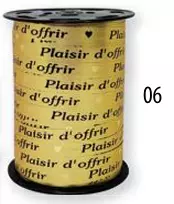 Bobine Comptoir 10mmx225m PLAISIR D\'OFFRIR OR