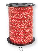 BOBINE COMPTOIR COEUR BLANC ROUGE 10mm x 100 m