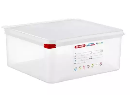 BOITE HERMETIQUE PP GN2/3 150MM TRANP