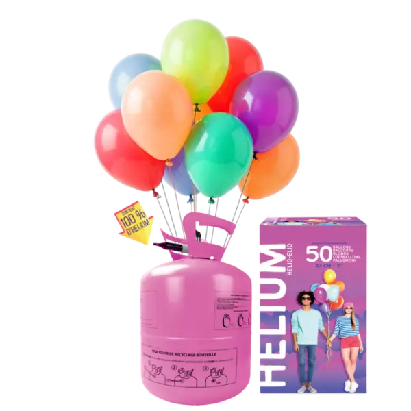 Bouteille H�lium Pour 50 Ballons 9\  23cm