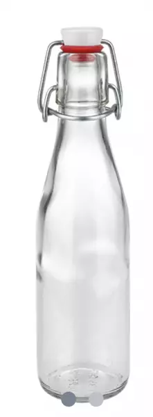 BOUTEILLE LIMONADIER 250ML + BOUCHON M�CANIQUE PP/GALVA