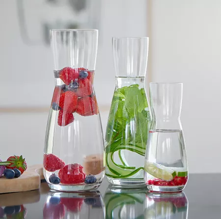 CARAFE EN VERRE 1.07L 