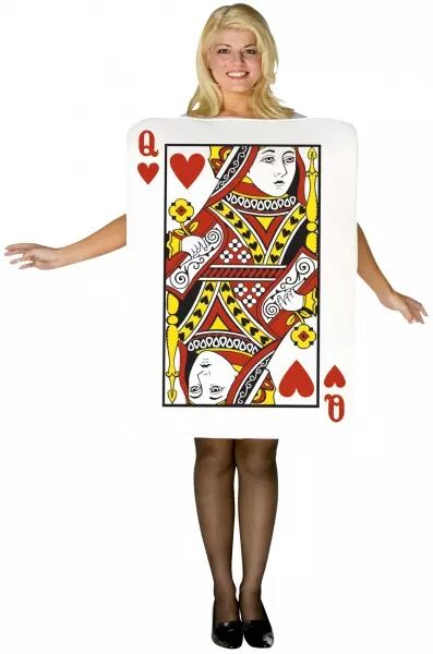 CARTE DAME DE COEUR