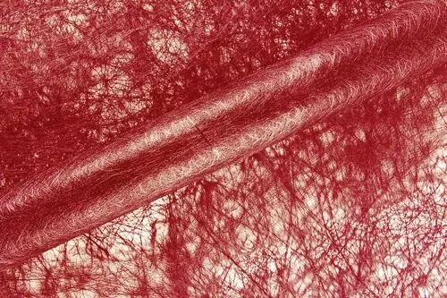 Chemin de Table Intiss� Luxe 0.30x5m ROUGE