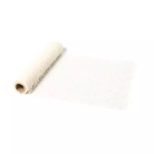 Chemin de Table Jolie Dentelle Ivoire 28cmx5m