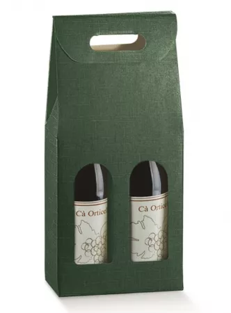 COFFRET 2 BTLLES SETA VERDE 180X90X385