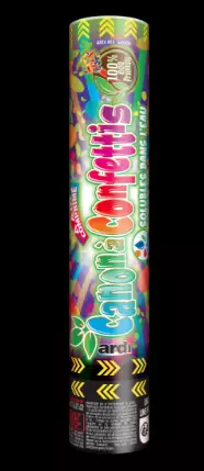 CONON LANCE COTILLONS 30 CM- CONFETTI 100% SOLUBLE