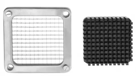 COUPE FRITES INOX/ALU 4COUT. 8PART-6-9-13mm