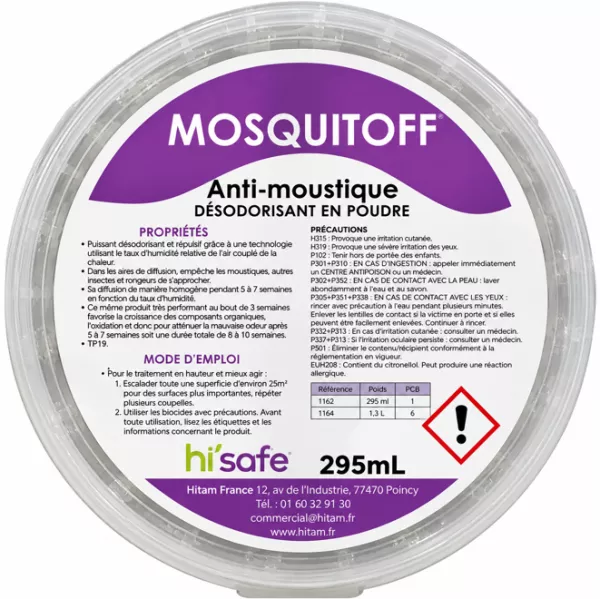 COUPELLE ANTI MOUSTIQUE 295ML