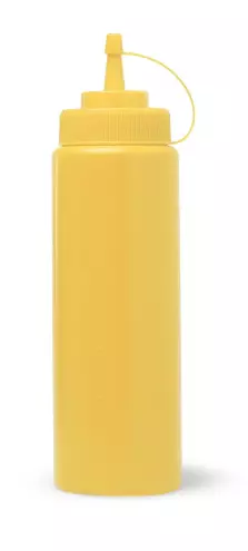 DISTRIBUTEUR � PRESSION JAUNE 360ML