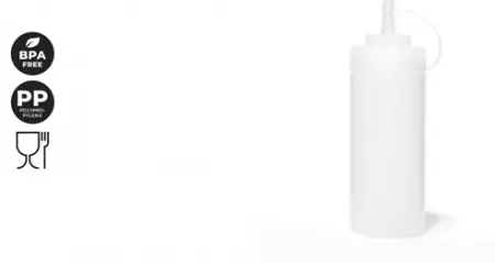 DISTRIBUTEUR &Agrave; PRESSION TRANSPARENT 240ML