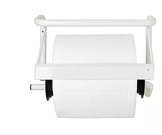 DISTRIBUTEUR MURAL PAPIER INDUSTRIEL 38,5x27x17,5 CM BLANC FER (1 UNIT�)