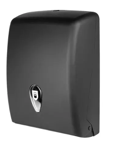 DISTRIBUTEUR POUR ESSUIE-MAINS 27,7x13x37 CM NOIR ABS (1 UNIT�)