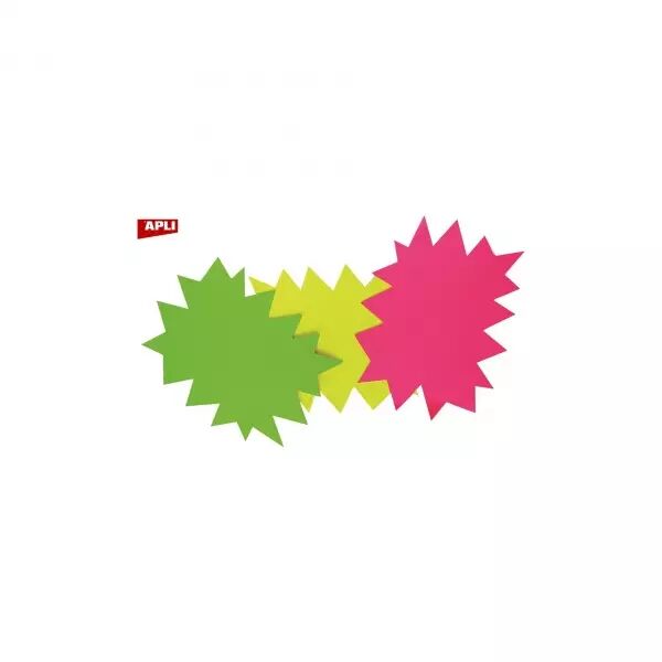 Eclats fluo effa�ables 24 x 32 (par 10) / 014725