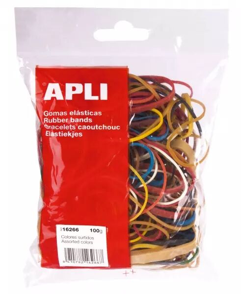 Elastiques Assortis Multicolores 100gr
