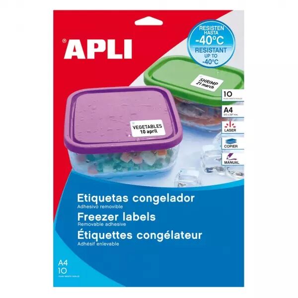 ETIQUETTE CONGELATION 63,5X33,9 10 FEUILLE