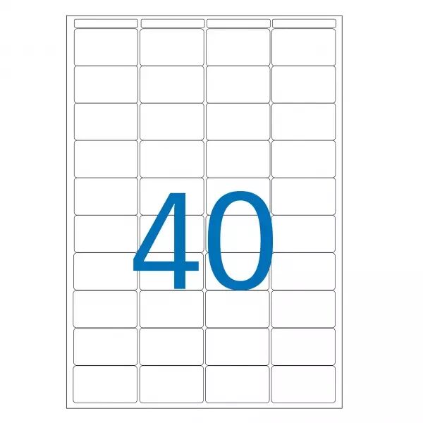 Etiquettes Agipa A5 19x32