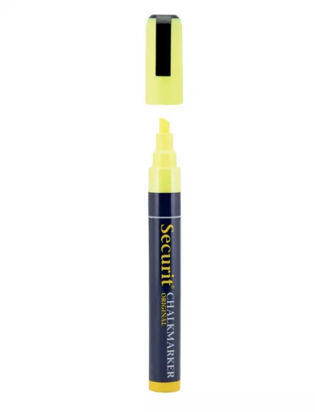 FEUTRE CRAIE JAUNE ENCRE LIQUIDE MINE 2-6MM