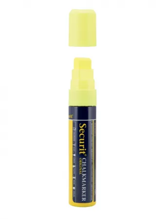 FEUTRE CRAIE JAUNE ENCRE LIQUIDE MINE 7-15MM