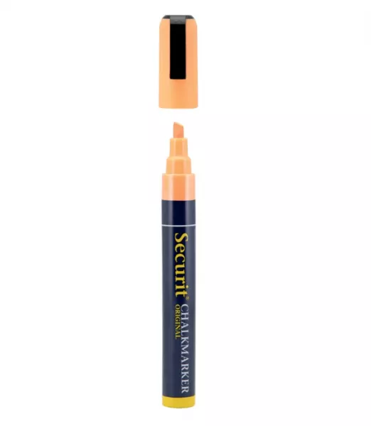 FEUTRE CRAIE ORANGE ENCRE LIQUIDE MINE 2-6MM