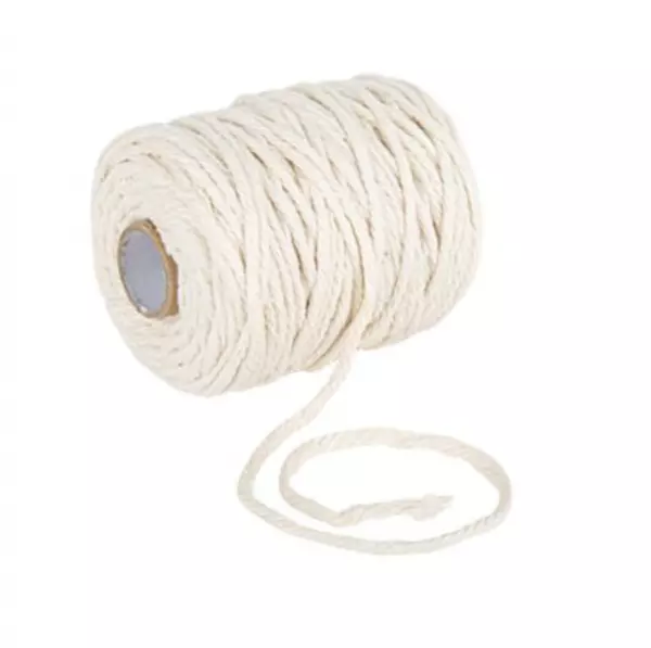 FICELLE COTON IVOIR 3MMX50M