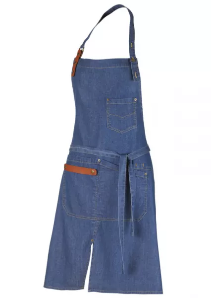 HAROLD TABLIER DENIM DELAVE
