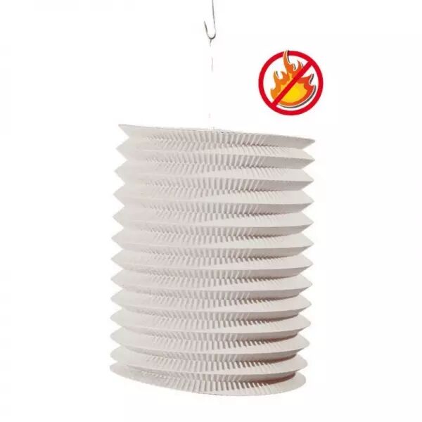 LAMPION CYL BLANC 16 CM.IGN