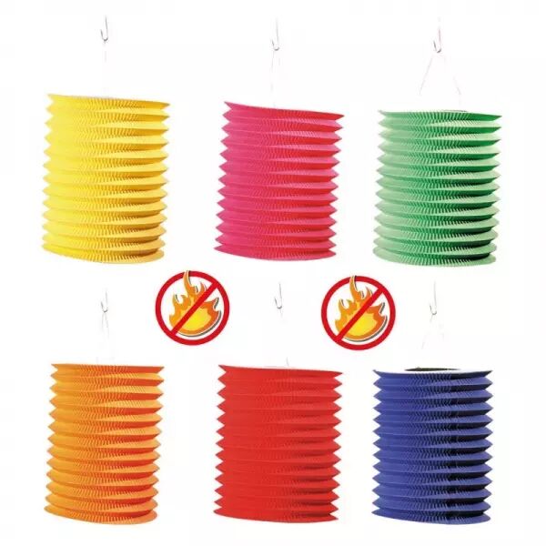 LAMPION CYL. UNICOLOR 16CM.IGN -