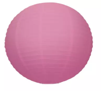 LANTERNE JAPONAISE 35CM BUBBLE GUM -