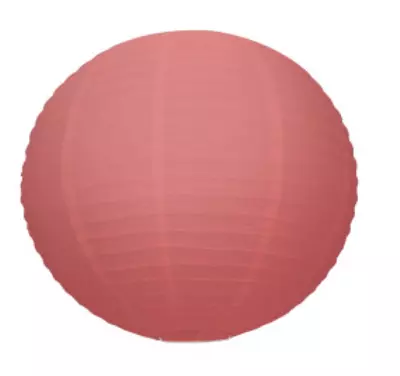LANTERNE JAPONAISE 35CM CORAIL