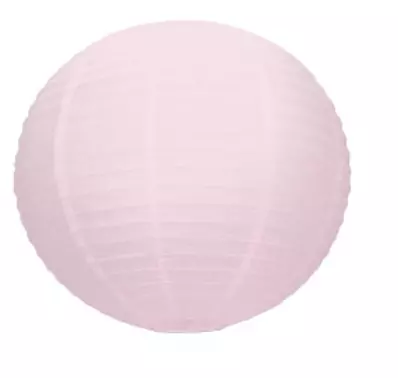 LANTERNE JAPONAISE 35CM ROSE VINTAGE