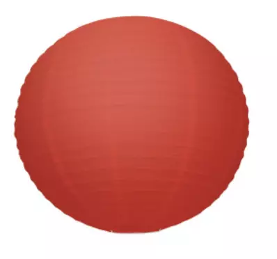 Lanterne japonnaise ROUGE 50cm