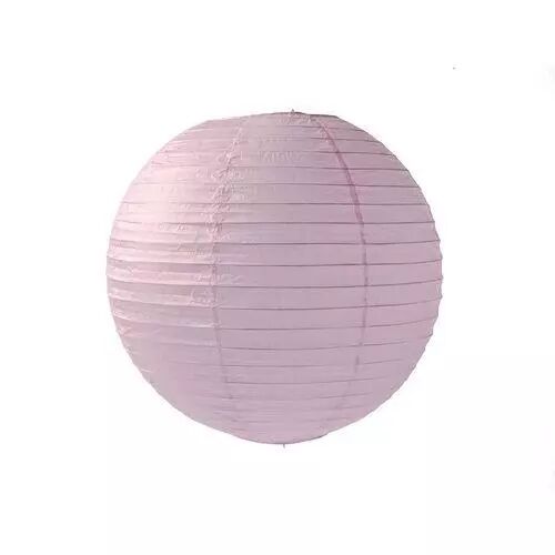 LANTERNE ROSE 35CM