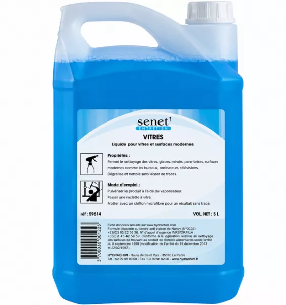 LIQUIDE POUR VITRES 5L