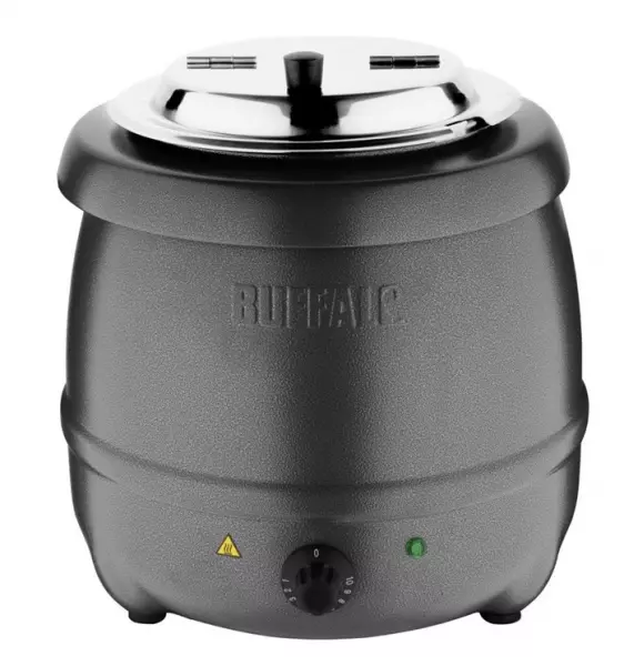 Marmite � soupe Buffalo gris graphite 10L