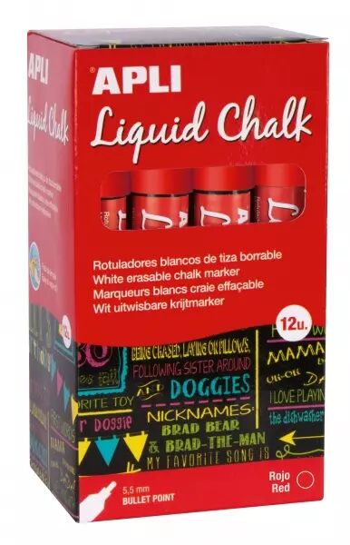 MARQUER CRAIE EFFACABLE ROUGE 