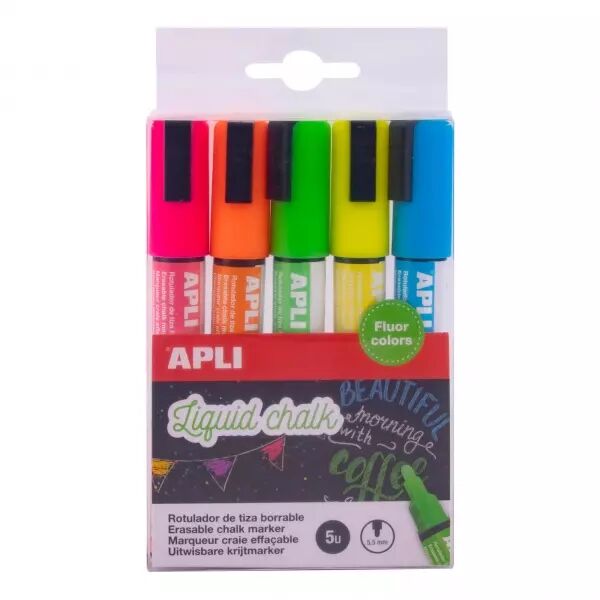 MARQUER CRAIE LIQ EFFACABLE 5.5MM 5U