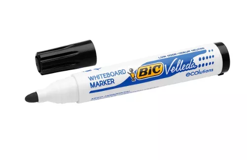 MARQUEUR BIC VELLEDA EFFACABLE NOIR