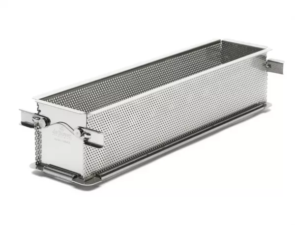 MOULE PATE EN CROUTE INOX PERFOR� PLIANT GEOFORME 35x7x7.5