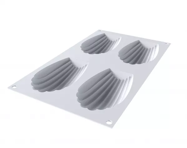 MOULE SILICONE 4 MADELAINES XL 