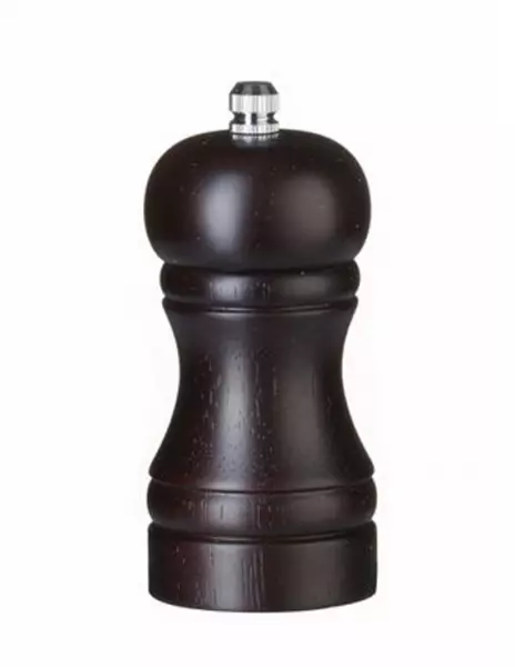 MOULIN A POIVRE BOIS FONCE INOX MOULIN 50X113 MM