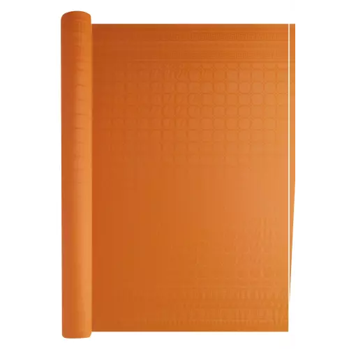 Nappe Damass�e 1.20x25m MANDARINE
