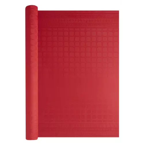 Nappe Damass�e 1.20x25m ROUGE