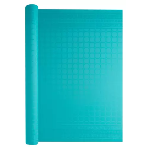 Nappe Damass�e 1.20x25m TURQUOISE